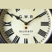 GWR Great Western Railway Station Clock