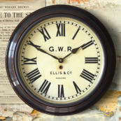 GWR Great Western Railway Station Clock